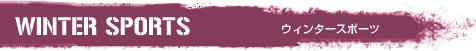 ウィンタースポーツ